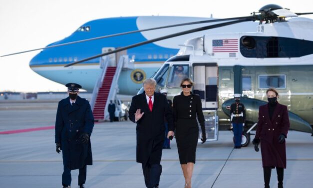 Trump Left Office with Unusual Grace