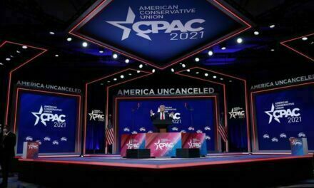 Was the CPAC Stage a Nazi Symbol?