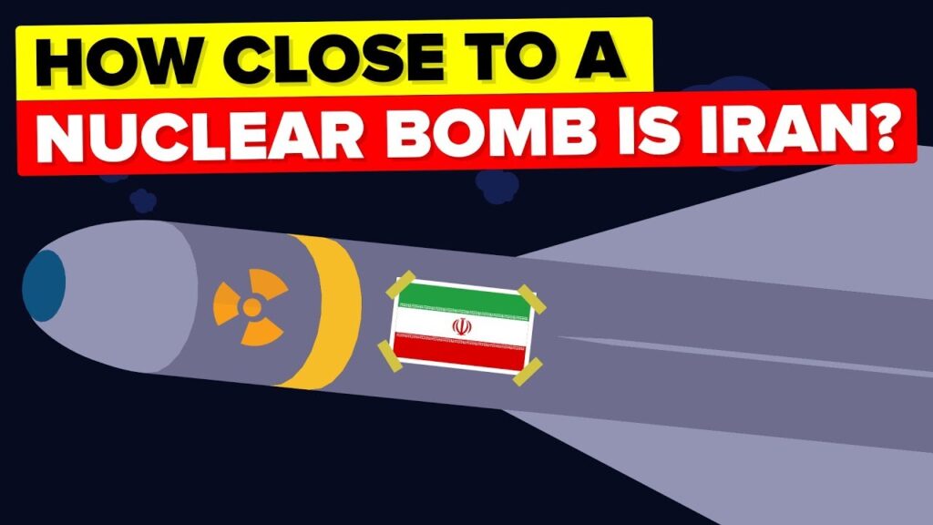 Iran Nuclear Bomb Graphic