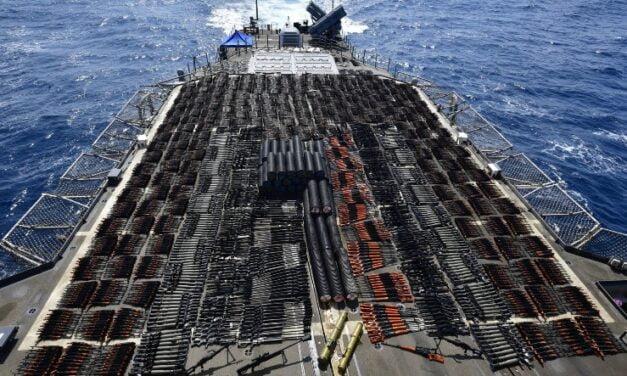 US Navy Intercepts Illegal Iranian Arms Shipment