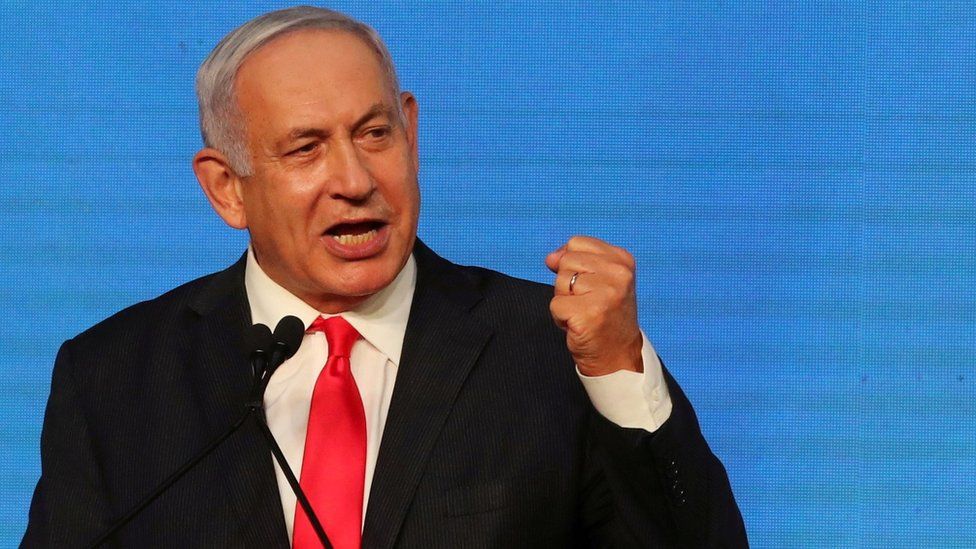 Israel: Defeated Prime Minister Attacks Biden in Exit Speech