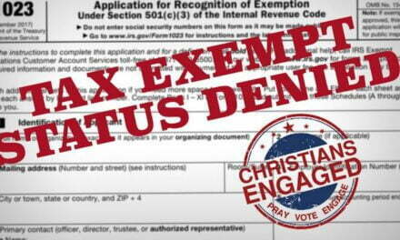 IRS Blocks Christian Non-Profit Tax Exemption