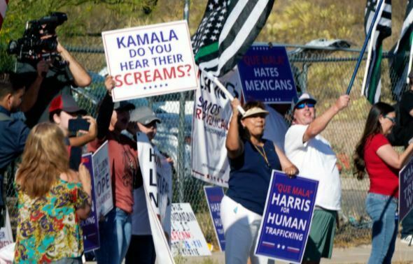 Kamala Harris Goes to the Border – Sort Of