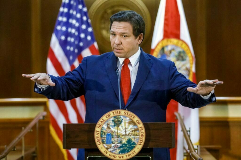 Ron DeSantis Speaking At Conference