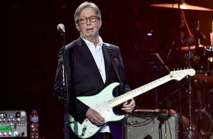 Classic Rockstar Eric Clapton Takes A Stand Against Mandatory Vaccinations at Concerts