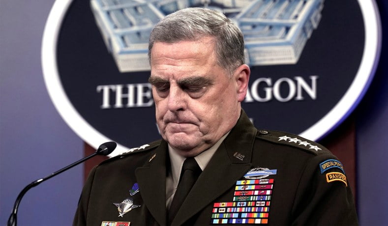 Chief of Staff Milley should be fired, there I said it!