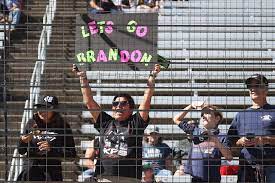 Sports fans cheering NASCAR’s Brandon Brown … or maybe not