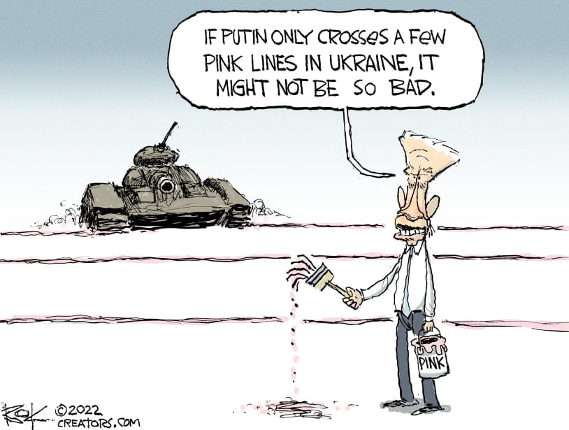 Biden rolls out the welcome mat for Putin
