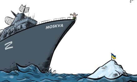 The sinking of The Moskva