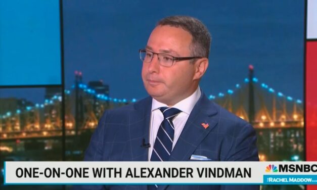 Vindman invents history to blame Trump for Russian invasion