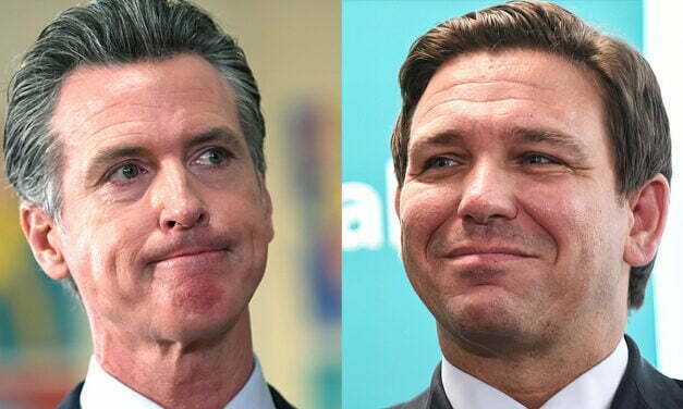 Newsom targets DeSantis in a goofy political ad