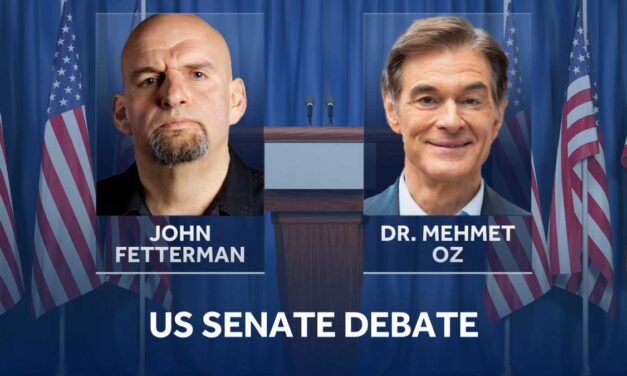 Did Fetterman end his campaign in the debate?