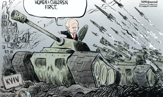 We hear that Putin is losing the war.  Really?