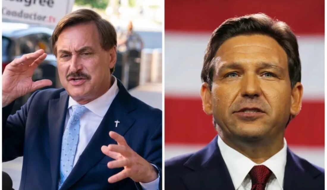 Pillow King Mike Lindell Questions DeSantis Florida Victory!