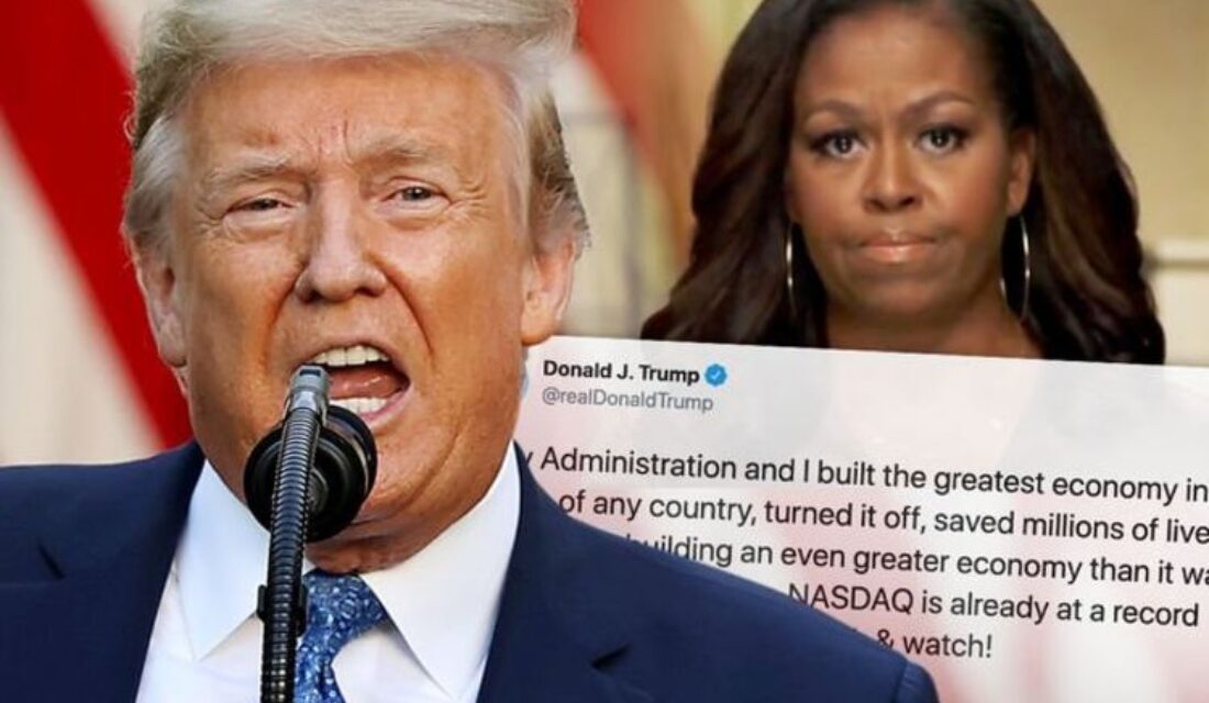 Michelle Obama Pressured Twitter to Ban Trump! 