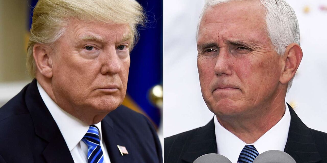 Pence Won’t Tell Trump to Bow Out if He Is Indicted