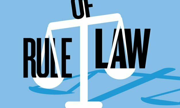We DO NOT Live Under a Rule-of-law … Period