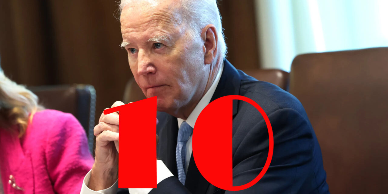 Top 10 Reasons Why Joe Biden Should Be Impeached, Ranked