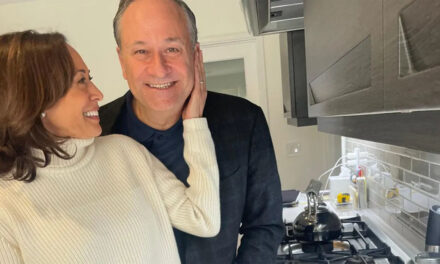 Kamala Harris Poses for Xmas Pic Next To “Biden-Banned” Gas Stove!