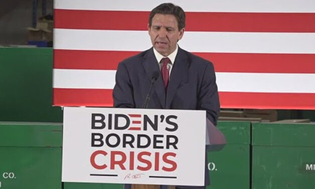 DeSantis Trolls Biden on the Border