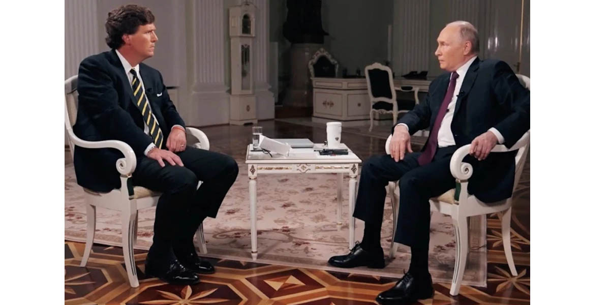 Tucker Carlson’s interview with Putin was shameful