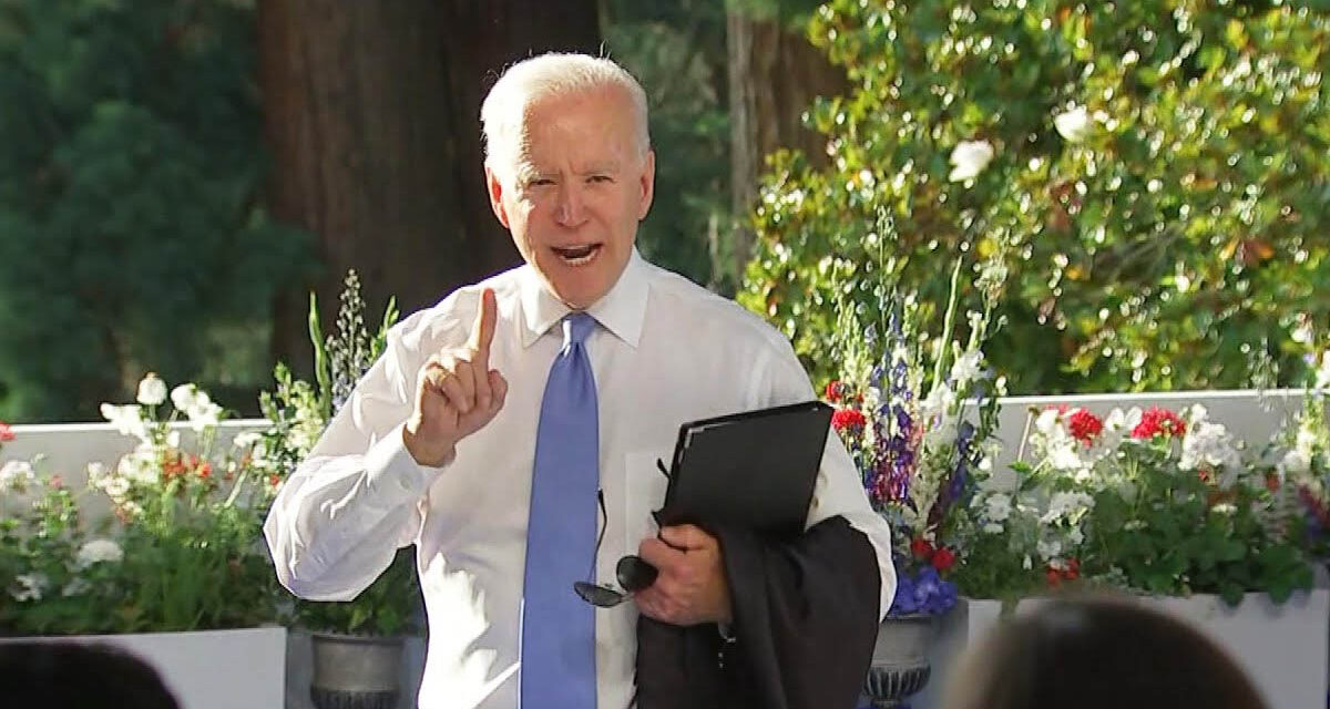 Biden Loses it and Has a Melt Down Over His Plummeting Poll Numbers