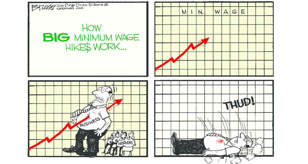 Newsom’s minimum wage scam exposed