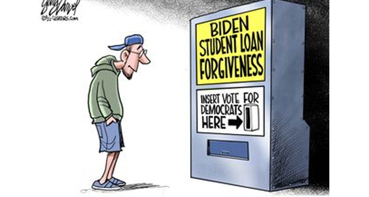 Hopefully Biden will lose on student loan forgiveness … again