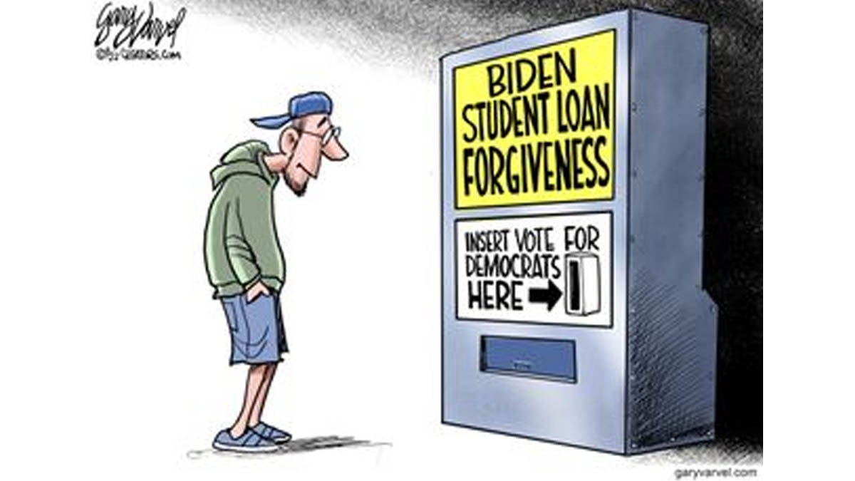 Hopefully Biden will lose on student loan forgiveness ... again - The ...