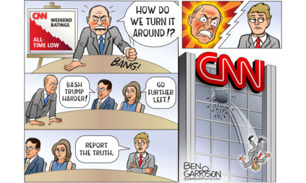 FOX on top (again) … but CNN is the real story