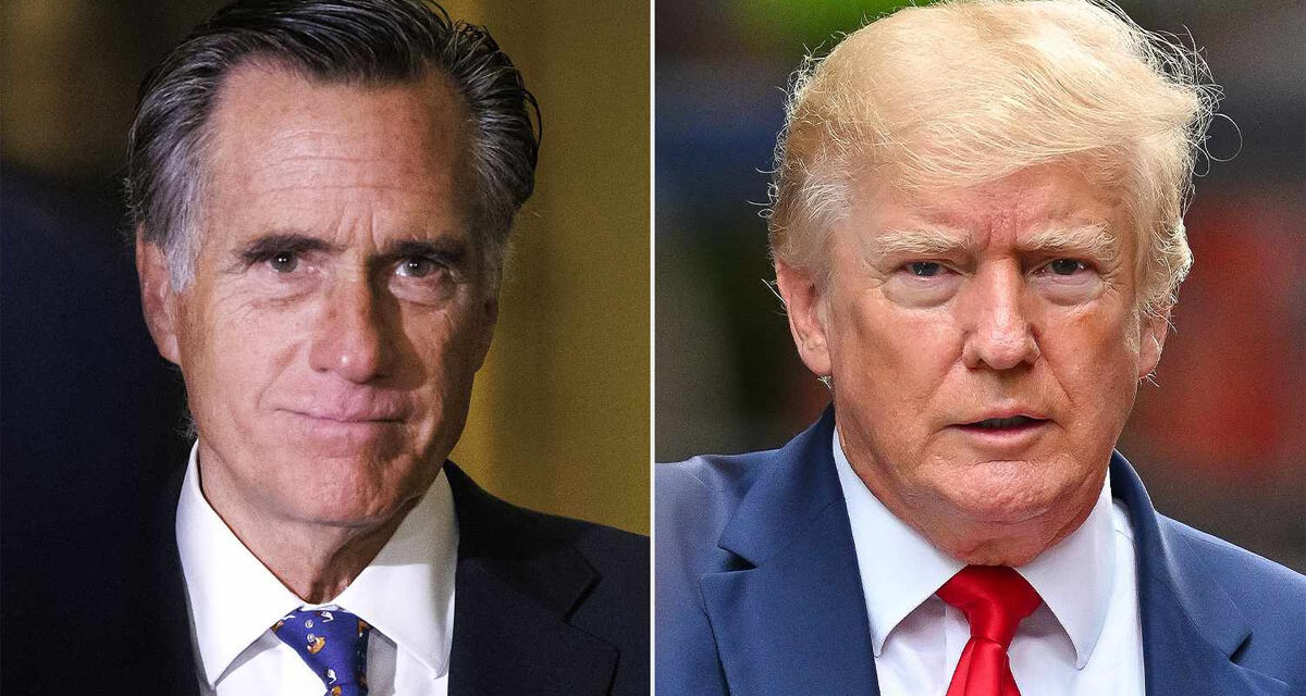 Mitt Romney Says That Biden Should Have Pardoned Trump