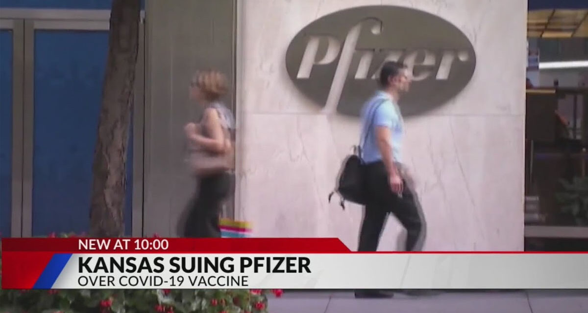 Kansas Sues Pfizer for Lying about COVID Shots