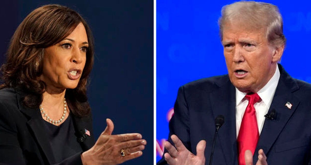 Trump and Harris debate over the debate