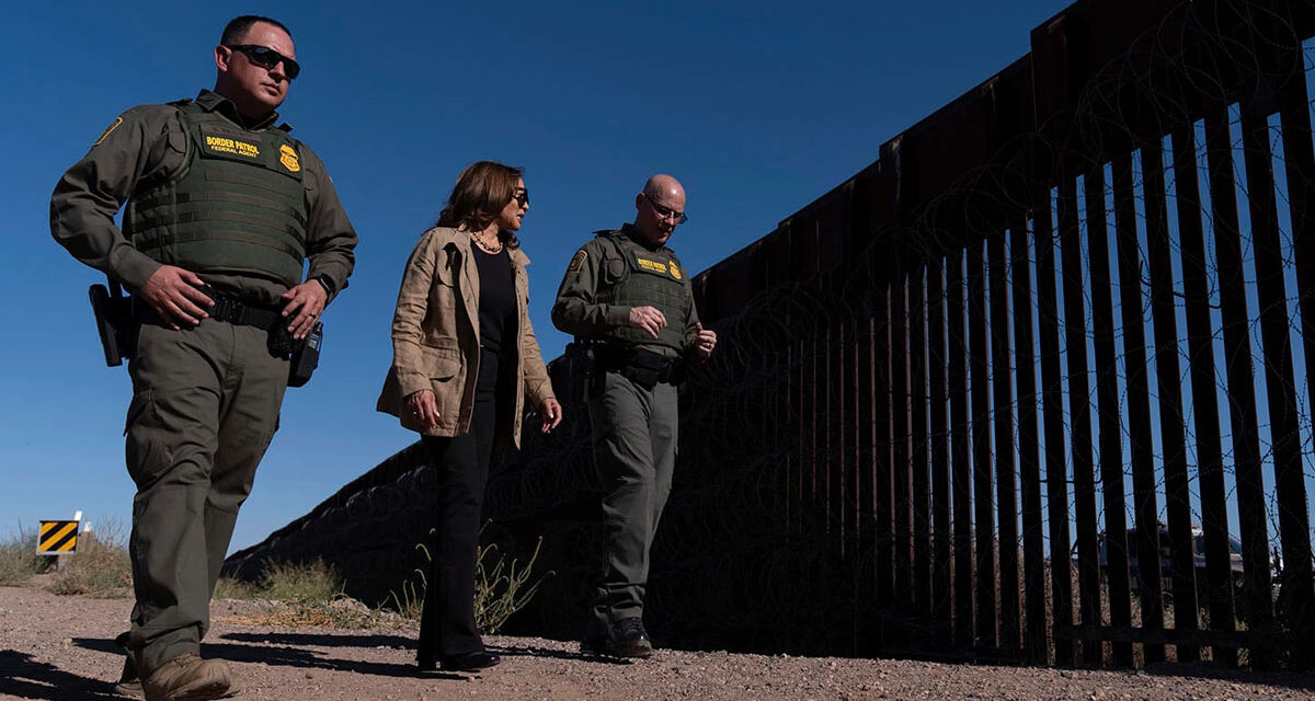 Trump Blames Harris for “Erasing” the US Border