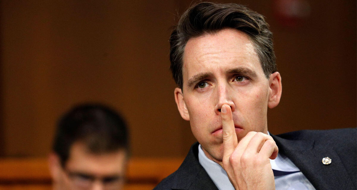 Josh Hawley Makes Shocking Whistleblower Claims about 2nd Trump Assassination Attempt