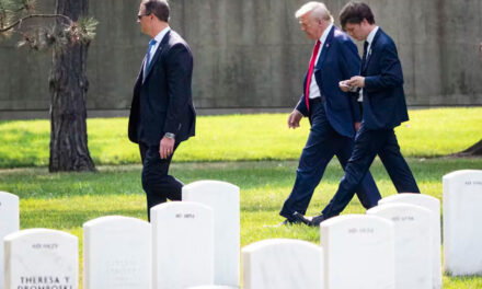 Smear Campaign against Trump over Arlington Cemetery Visit Crumbles