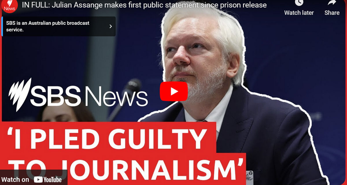 Assange Speaks Up on CIA’s Murder Plot and Stalking His Family