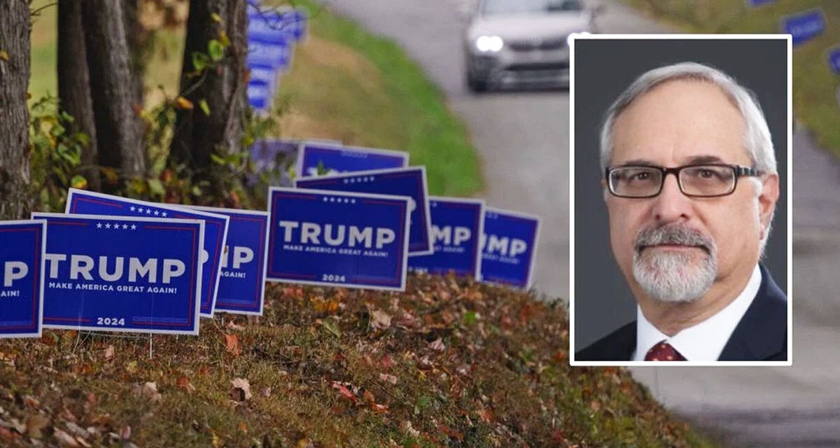 Prominent NC Democrat Arrested for Stealing Trump Signs