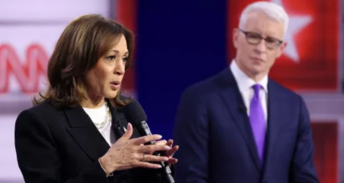 Harris shows her stuff on CNN … and it benefits Trump