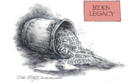 Biden lacks a historic legacy   