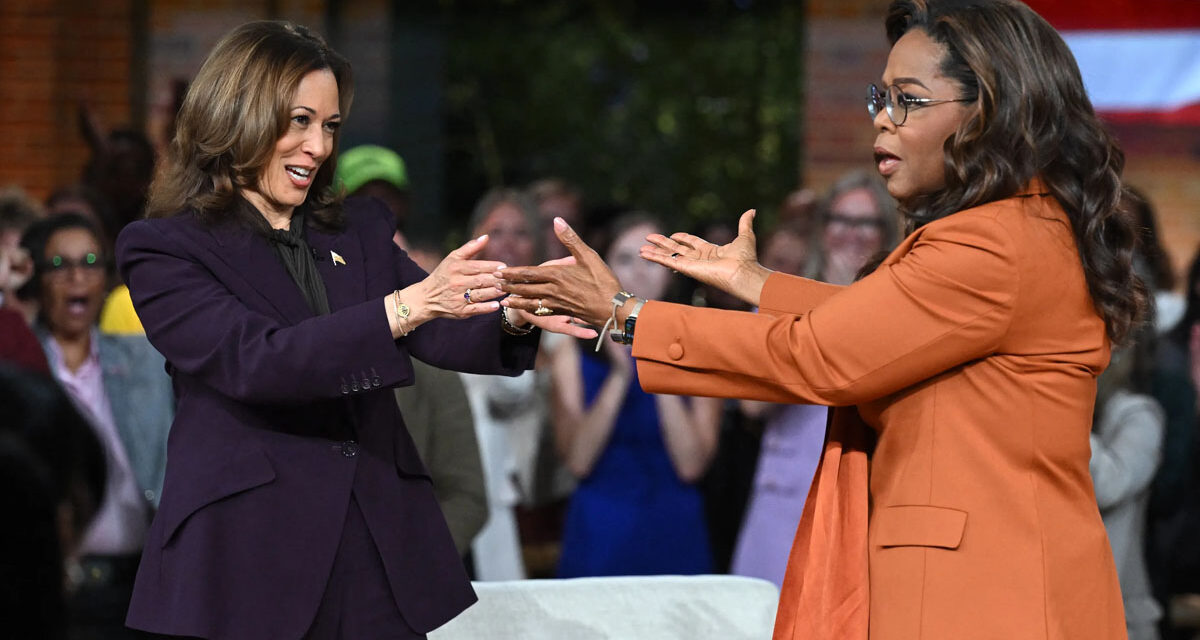 Oprah and other celeb endorsements paid for by Harris.  WHAT?