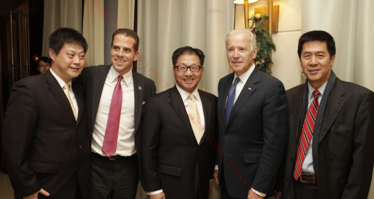 New Photo Evidence: China has had the Bidens ‘in its back pocket’