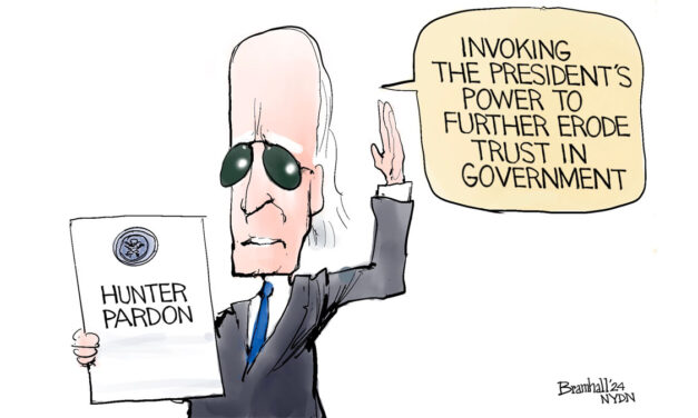 Will Biden preemptively pardon the entire Washington establishment?