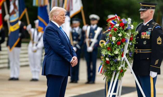 Trump Calls Biden “Scum” In Firey Memorial Day Message