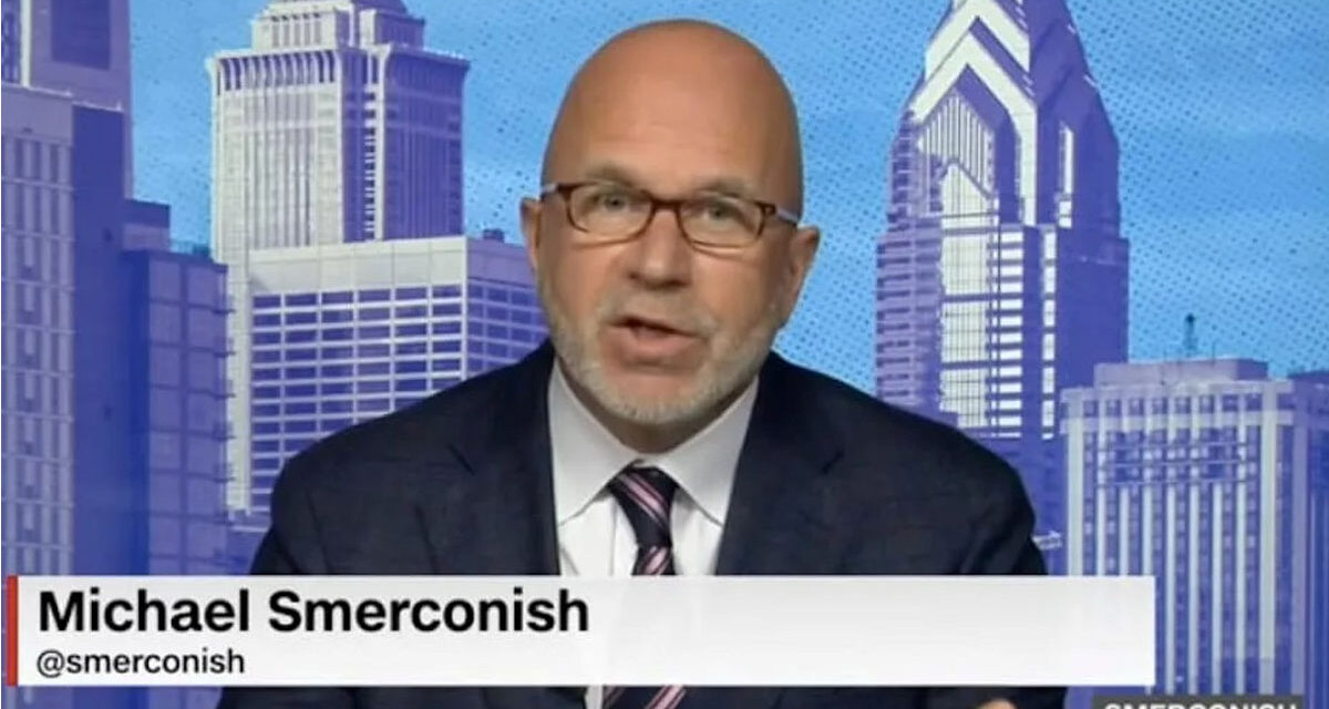 Smerconish tops my list of media commentators