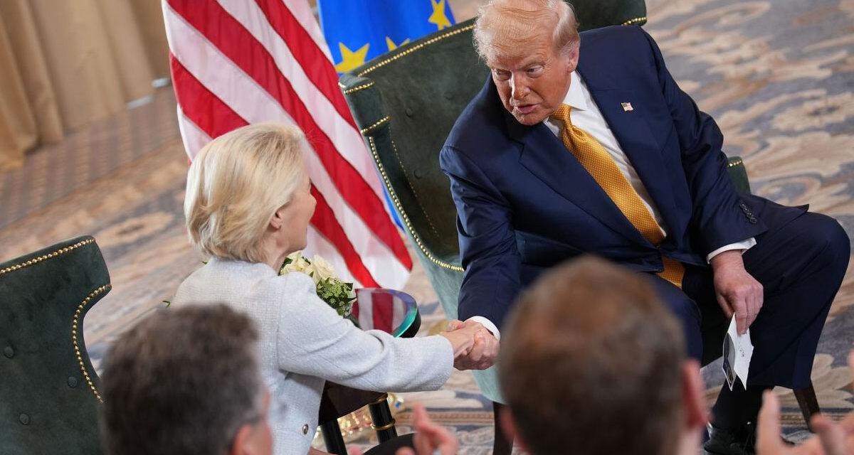 Trump Says Europe Better Get It Together on Immigration Despite Inking a Trade Deal With the EU