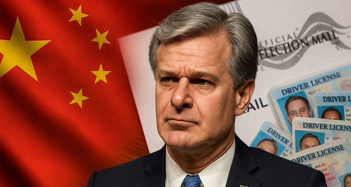 How the FBI Covered Up China’s 2020 Election Interference to Protect Wray