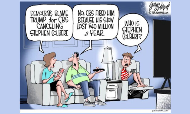 The response to CBS cancelling Colbert is very revealing