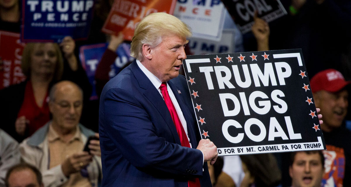 Trump Repealing Global Warming?