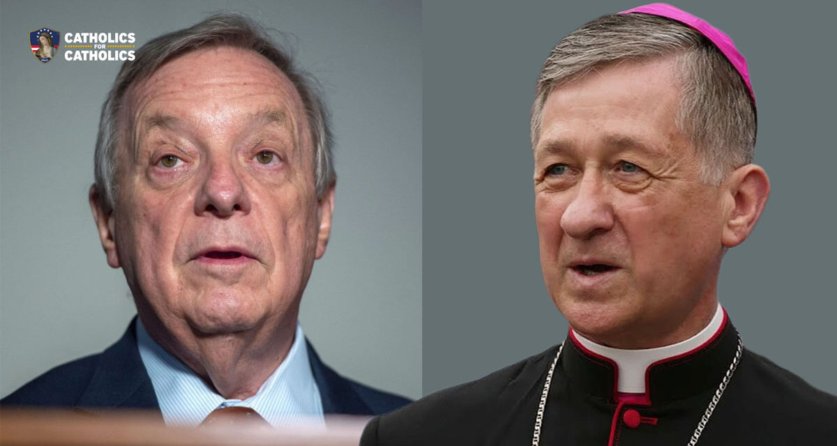 Chicago Bishop Makes Bad Call in Senator Durbin Award